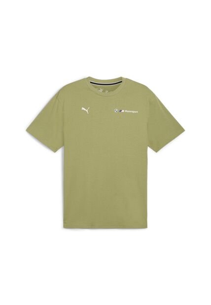 Camisa Deportiva Puma Original Bmw Mms Ess Logo Verde Hombre