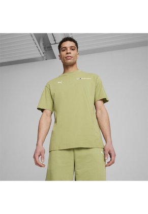 Camisa Deportiva Puma Original Bmw Mms Ess Logo Verde Hombre