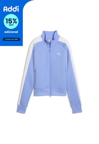 Chaqueta Deportiva Puma Original T7 AlwaysOn Azul Para Mujer Puma