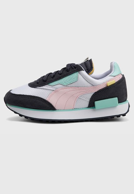 Tenis Lifestyle Blanco-Gris-Rosa-Verde Puma Future Rider Soft - Compra  Ahora | Dafiti Colombia