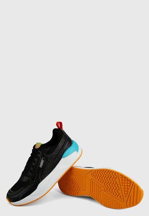 Tenis Lifestyle Negro-Multicolor Puma X-Ray² Square Rainbow