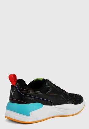 Tenis Lifestyle Negro-Multicolor Puma X-Ray² Square Rainbow