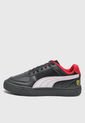 Tenis Lifestyle Negro-Blanco-Rojo PUMA Ferrari Caven de Puma