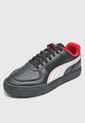 Tenis Lifestyle Negro-Blanco-Rojo PUMA Ferrari Caven de Puma