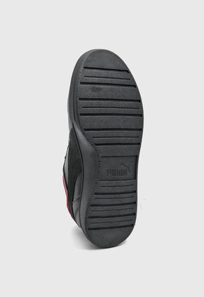 Tenis Lifestyle Negro-Blanco-Rojo PUMA Ferrari Caven