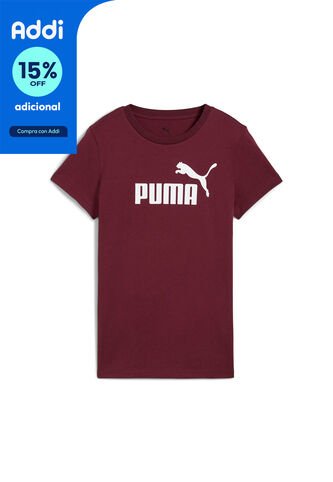 Camisas Deportivas Puma Originales Ess No. 1 Logo Rojo Mujer Puma