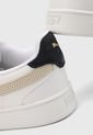 Tenis Lifestyle Blanco-Dorado-Beige Puma Shuffle de Puma