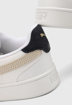 Tenis Lifestyle Blanco-Dorado-Beige Puma Shuffle