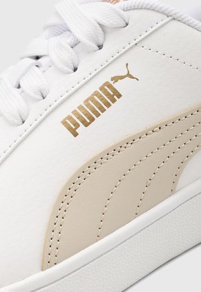 Tenis Lifestyle Blanco-Dorado-Beige Puma Shuffle
