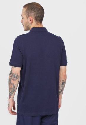 Polo Azul Navy-Blanco Puma Essentials