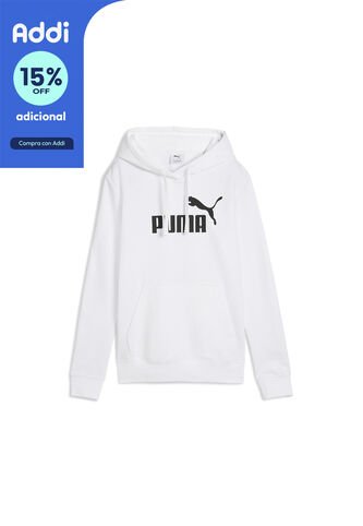 Hoodies Puma Originales Ess No. 1 Logo Tr Blanco Mujer Puma