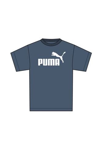 Camisa Deportiva Puma Original Ess No1 Logo Azul Hombre Puma