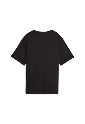 Camisa Deportiva Puma Original Ess Logo Relaxed Negro Mujer