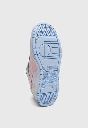 Tenis Lifestyle Blanco-Beige-Rosa-Celeste PUMA RDB Game Low
