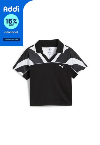 Camisa Deportiva Puma Original Archive Football Negro Mujer Puma