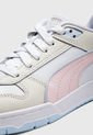 Tenis Lifestyle Blanco-Beige-Rosa-Celeste PUMA RDB Game Low de Puma