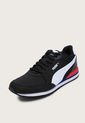 Tenis Lifestyle Negro-Blanco-Rojo Puma St Runner V3 Mesh de Puma