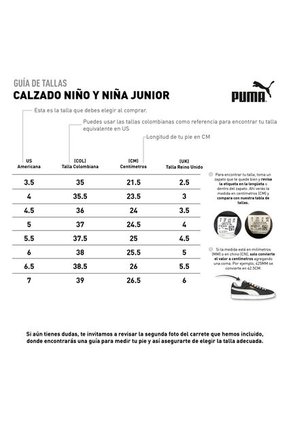 Tenis Deportivos Puma Shuffle Downtown Lo V Inf Blanco Niños