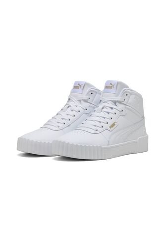 Tenis Deportivo Puma Original Carina 3 Mid Blanco Para Mujer Puma