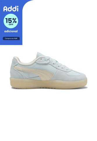 Tenis Deportivos Puma Original Palermo Moda Azul Para Mujer Puma