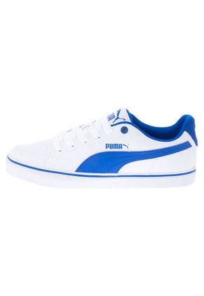 Lifestyle Puma Court Point Blanbco-Azul
