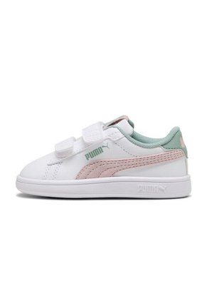 Tenis Deportivos Puma Original Smash 3 Girly V Blanco Niños