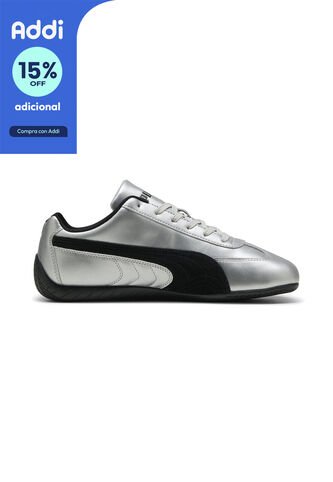 Tenis Deportivos Puma Original Speedcat Metal Plateado Mujer Puma