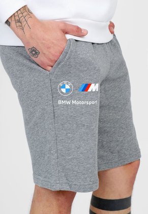 Pantaloneta Gris-Blanco-Azul Puma BMW M Motorsport