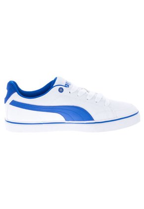 Lifestyle Puma Court Point Blanbco-Azul