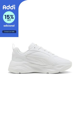 Tenis Deportivo Puma Original Cassia 2.0 L Blanco Para Mujer Puma