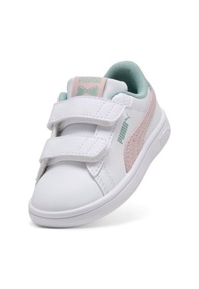 Tenis Deportivos Puma Original Smash 3 Girly V Blanco Niños