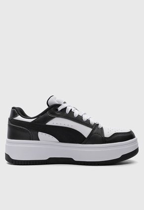 Tenis PUMA Rebound Femme Low Blanco