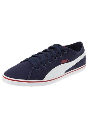 Tenis Lifestyle Azul Navy-Blanco-Rojo Puma Elsu V2 Cv