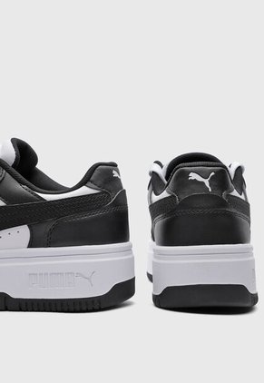 Tenis PUMA Rebound Femme Low Blanco