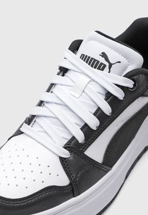 Tenis PUMA Rebound Femme Low Blanco