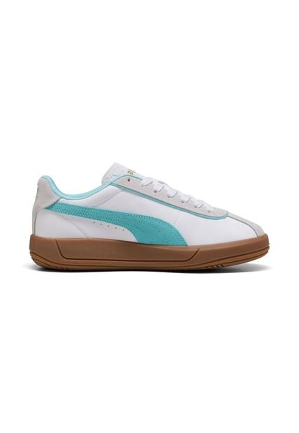 Tenis Deportivos Marca Puma Club Original Blanco Mujer