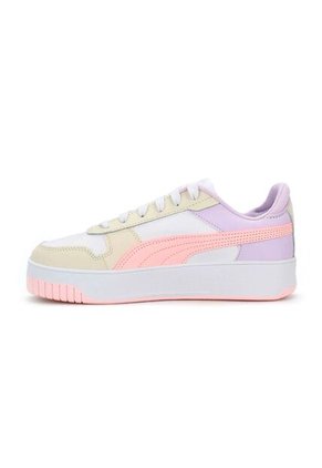 Tenis Deportivos Puma Carina Street Wns Blanco/Rosa Mujer