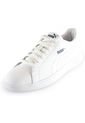 Tenis  Blancos PUMA Smash V2 De Cuero Con Perforaciones de Puma