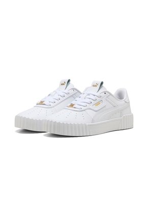 Tenis Deportivos Marca Puma Carina 30 Original Blanco Mujer