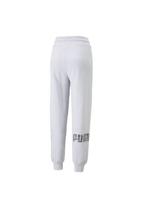 Pantalon Deportivo Puma Original Power Monarch Blanco Mujer