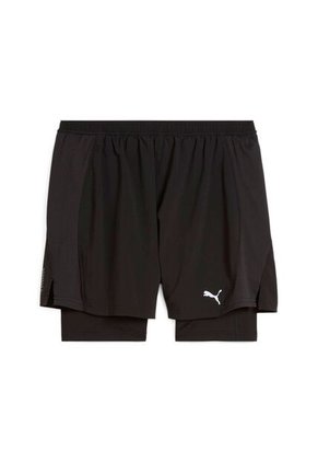 Pantaloneta Deportiva Puma M Run Velocity 2 In1 Negro Hombre