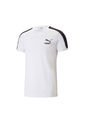 Camisa Puma Marca Para Hombre T7 Iconic Tee Blanco Original de Puma