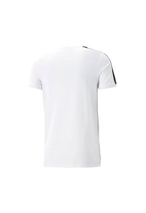 Camisa Puma Marca Para Hombre T7 Iconic Tee Blanco Original