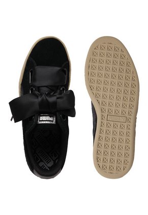 Tenis Lifestyle Negro Puma Suede Heart Safari Wn´s