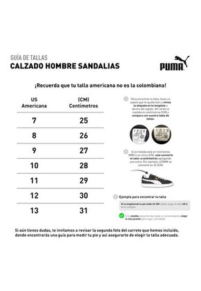 Sandalias Marca Puma Original Hombre Leadcat 2.0 Negro