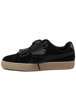 Tenis Lifestyle Negro Puma Suede Heart Safari Wn´s