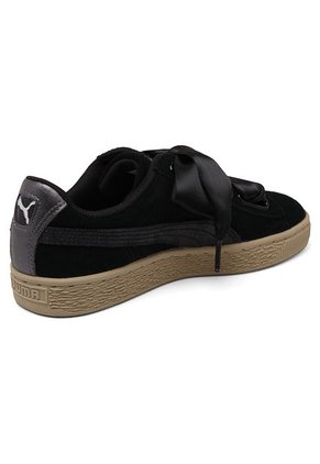 Tenis Lifestyle Negro Puma Suede Heart Safari Wn´s