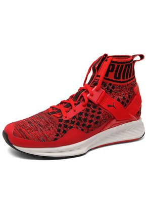 Running Rojo-Negro-Blanco Puma Ignite EvoKnit