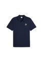 Camisa Polo Marca Puma Original Hombre Azul Estilo Clásico de Puma