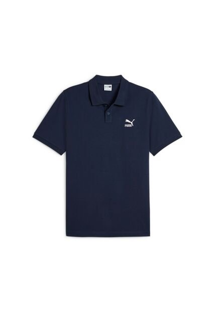 Camisa Polo Marca Puma Original Hombre Azul Estilo Clásico